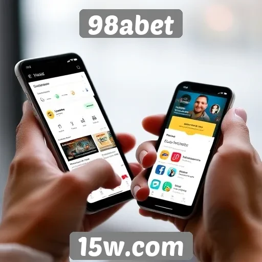 Experiência de usuário na 98abet em dispositivos móveis